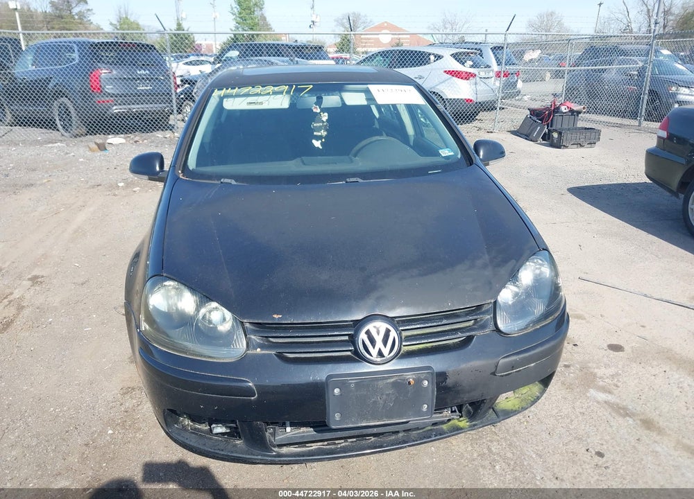 2008 VOLKSWAGEN RABBIT S VIN: WVWCA91K88W061944