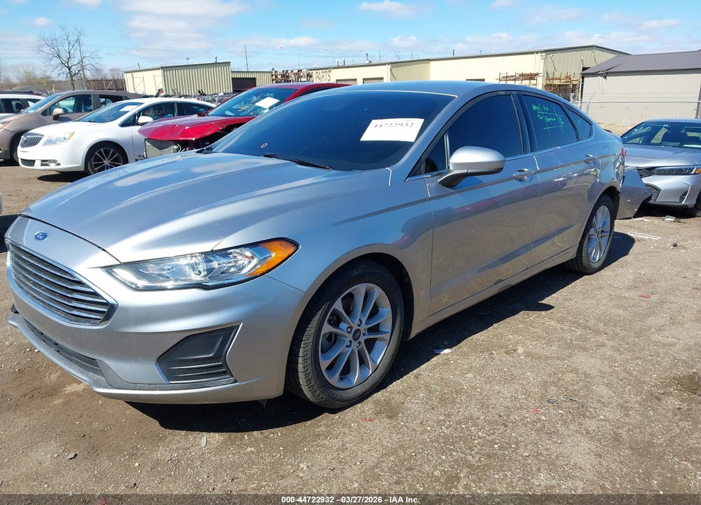 2020 FORD FUSION SE VIN: 3FA6P0HD8LR180058