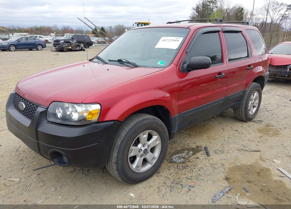 2005 FORD ESCAPE XLT VIN: 1FMYU93155DA12821