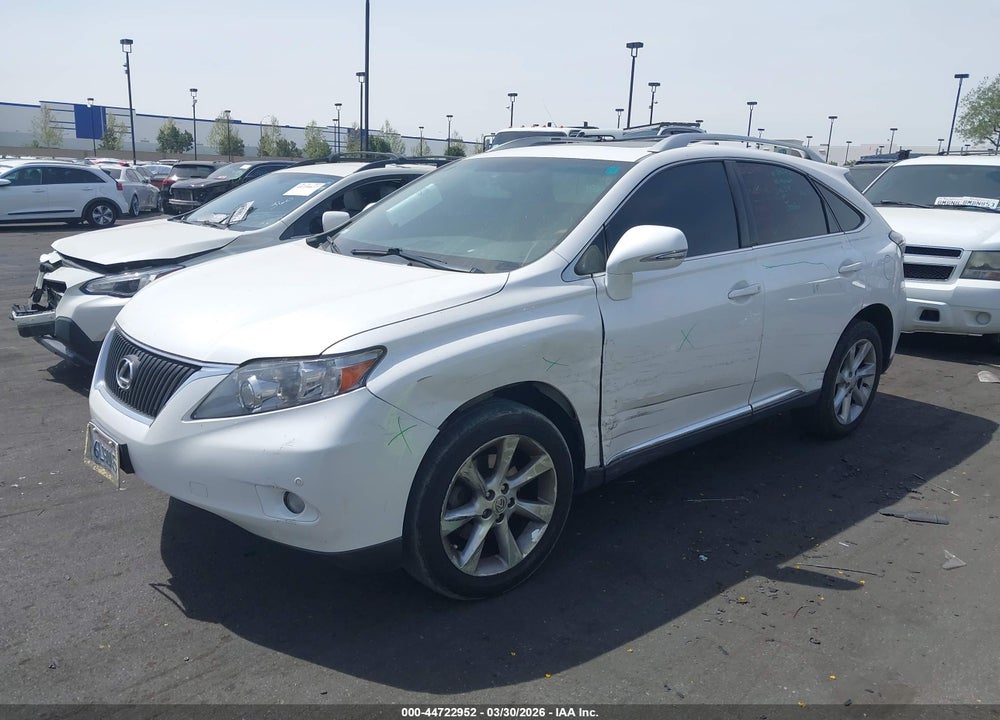 2010 LEXUS RX 350 VIN: 2T2ZK1BA3AC021988