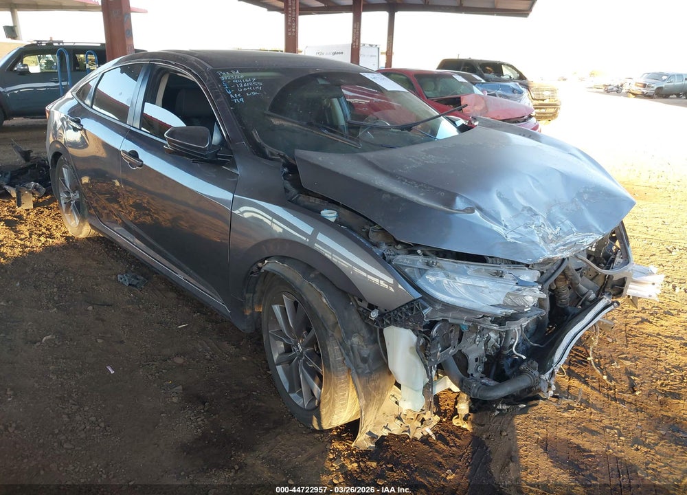 2019 HONDA CIVIC EX VIN: 19XFC1F37KE004114