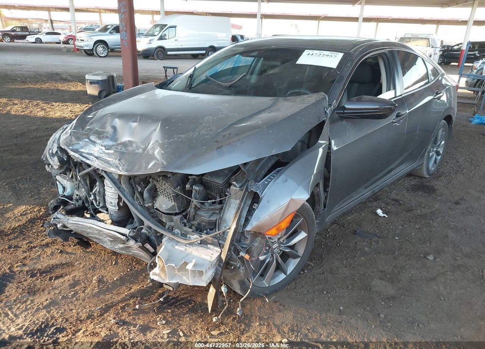 2019 HONDA CIVIC EX VIN: 19XFC1F37KE004114