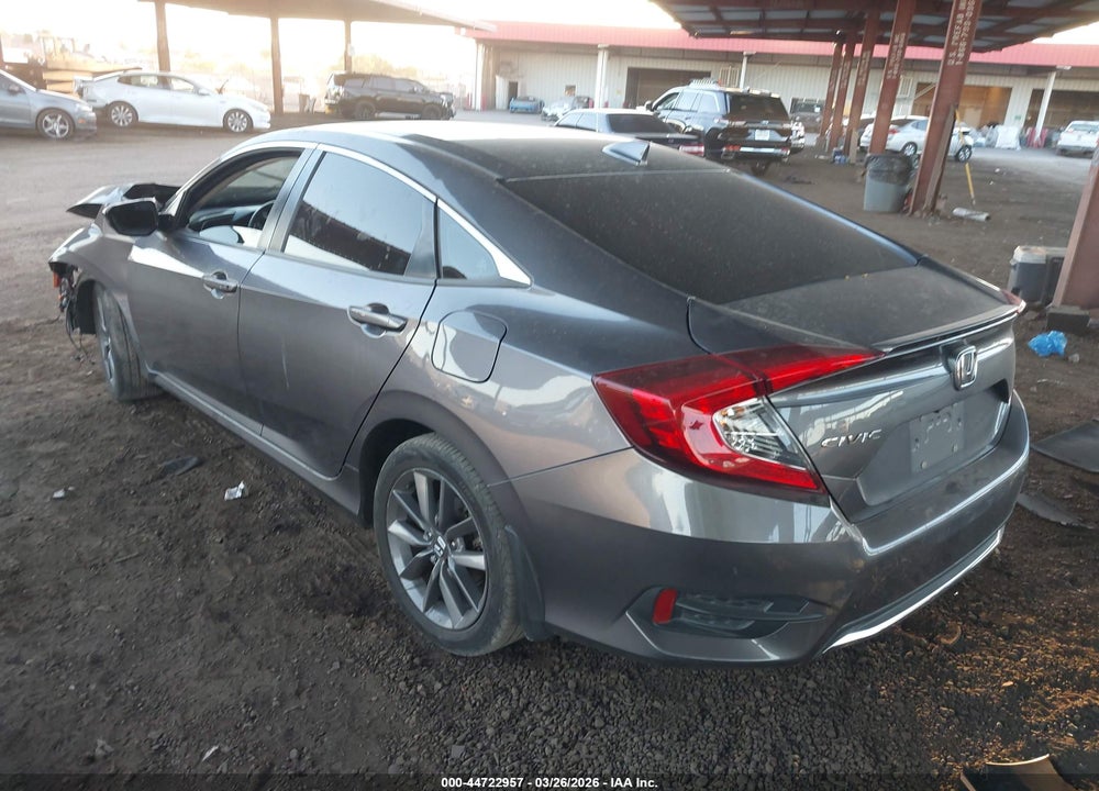 2019 HONDA CIVIC EX VIN: 19XFC1F37KE004114