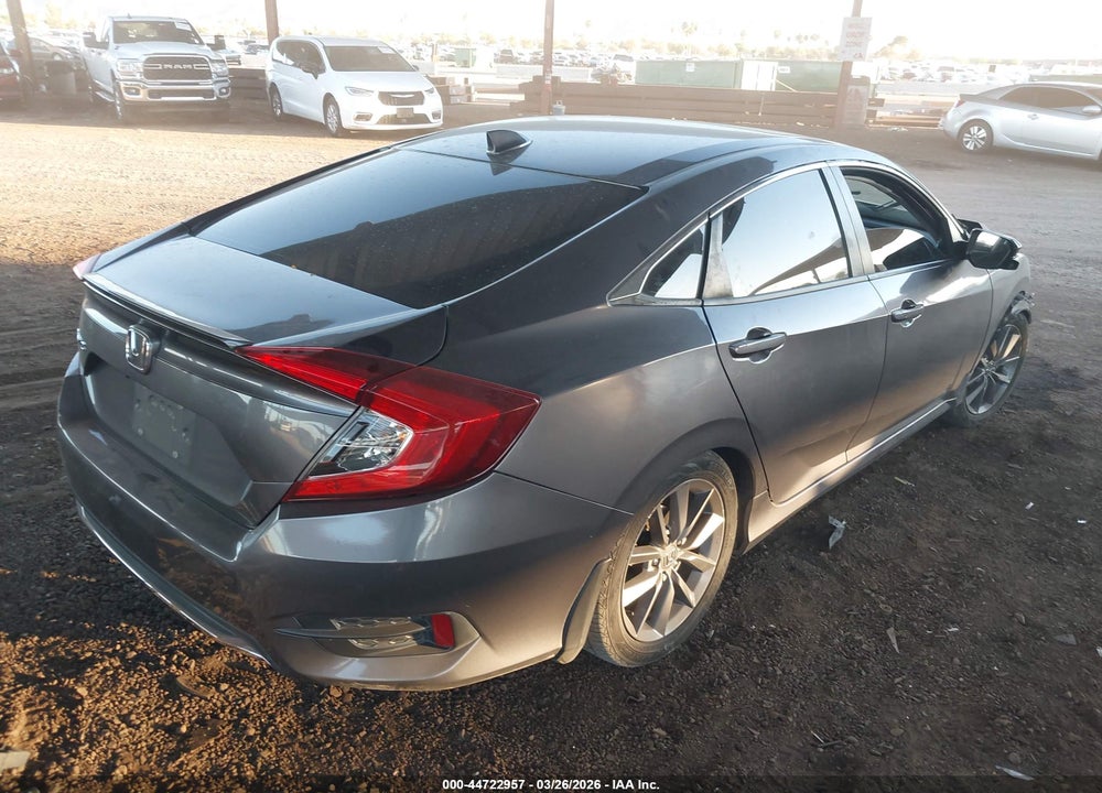 2019 HONDA CIVIC EX VIN: 19XFC1F37KE004114