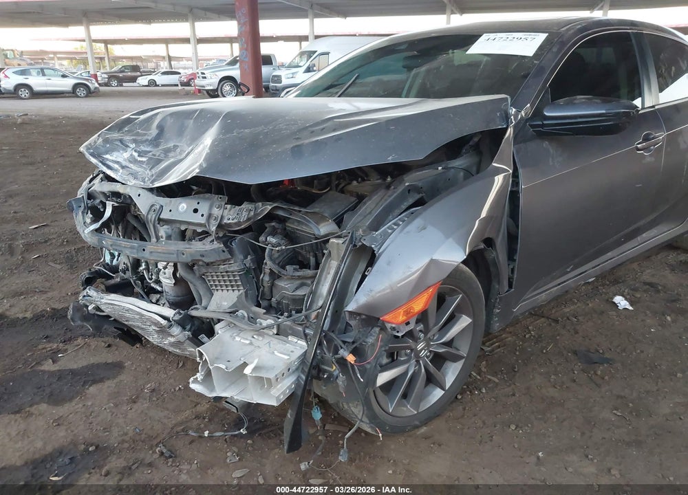 2019 HONDA CIVIC EX VIN: 19XFC1F37KE004114