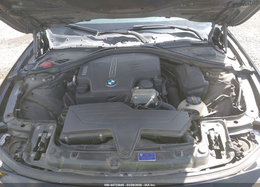 2016 BMW 320I VIN: WBA8A9C56GK618219