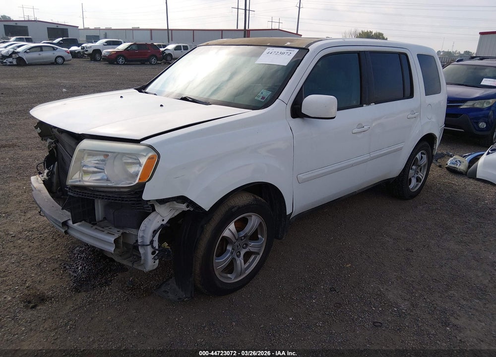 2013 HONDA PILOT EX-L VIN: 5FNYF3H56DB036107
