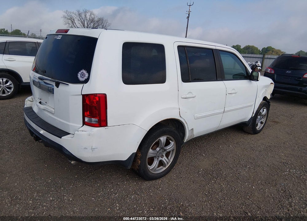 2013 HONDA PILOT EX-L VIN: 5FNYF3H56DB036107