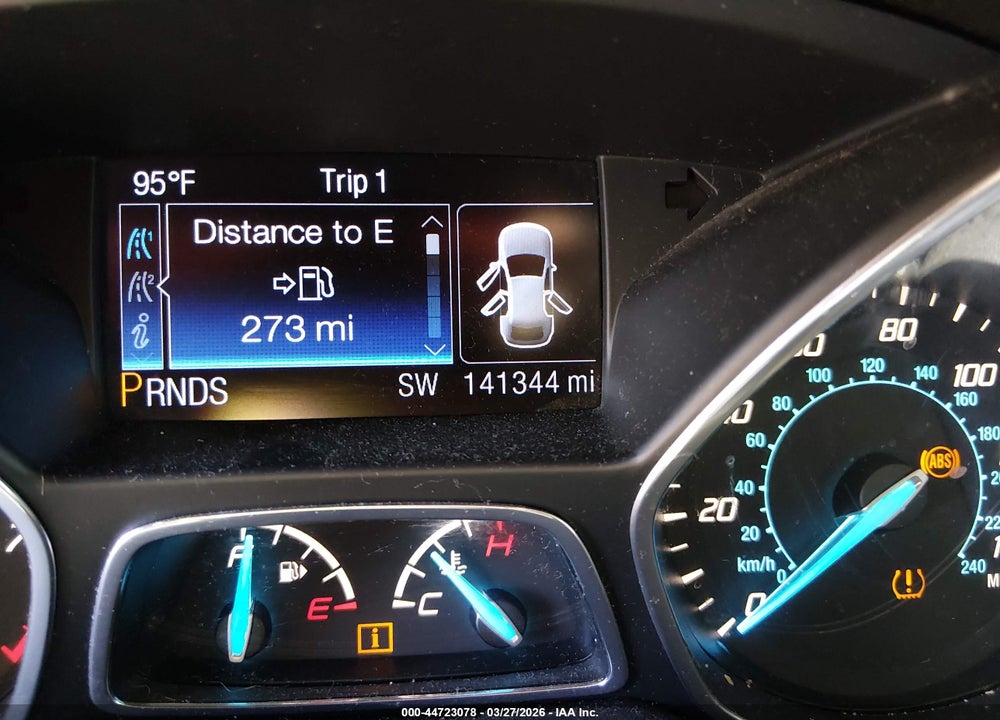 2013 FORD ESCAPE SE VIN: 1FMCU9G97DUC62411