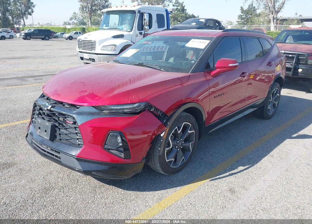 2020 CHEVROLET BLAZER FWD RS VIN: 3GNKBERS0LS537217