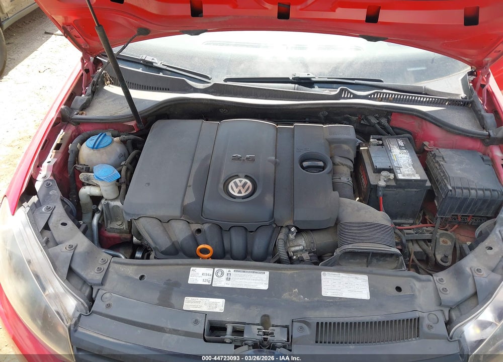 2013 VOLKSWAGEN GOLF 2.5L 4-DOOR VIN: WVWDB7AJ5DW127437
