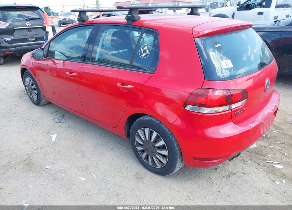 2013 VOLKSWAGEN GOLF 2.5L 4-DOOR VIN: WVWDB7AJ5DW127437