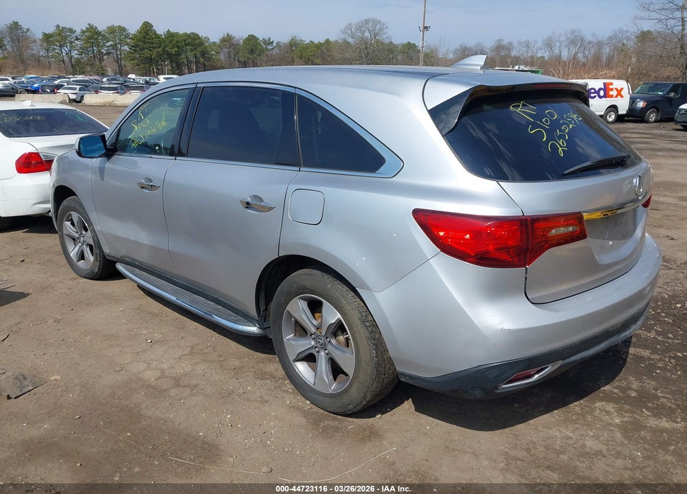 2015 ACURA MDX VIN: 5FRYD4H26FB010898