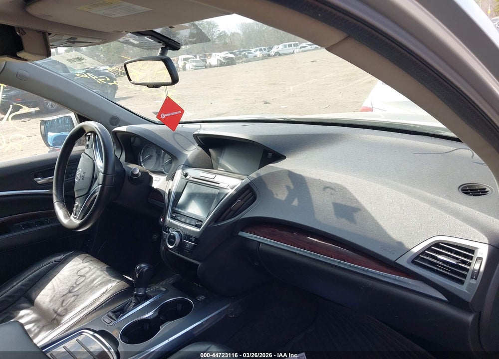 2015 ACURA MDX VIN: 5FRYD4H26FB010898