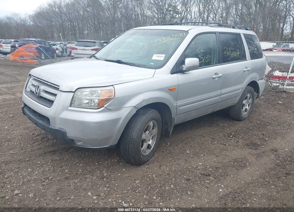 2007 HONDA PILOT EX VIN: 2HKYF18457H524983