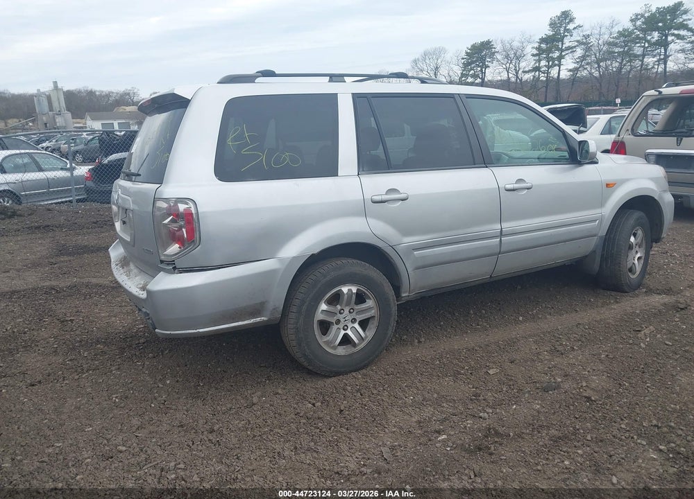 2007 HONDA PILOT EX VIN: 2HKYF18457H524983