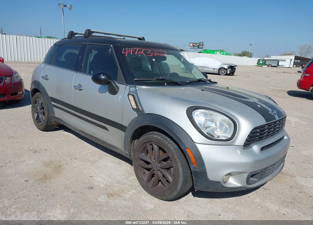 2013 MINI COUNTRYMAN COOPER S VIN: WMWZC3C57DWP22122