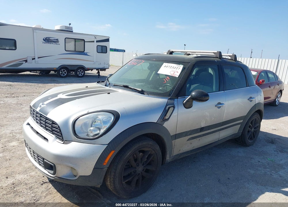 2013 MINI COUNTRYMAN COOPER S VIN: WMWZC3C57DWP22122