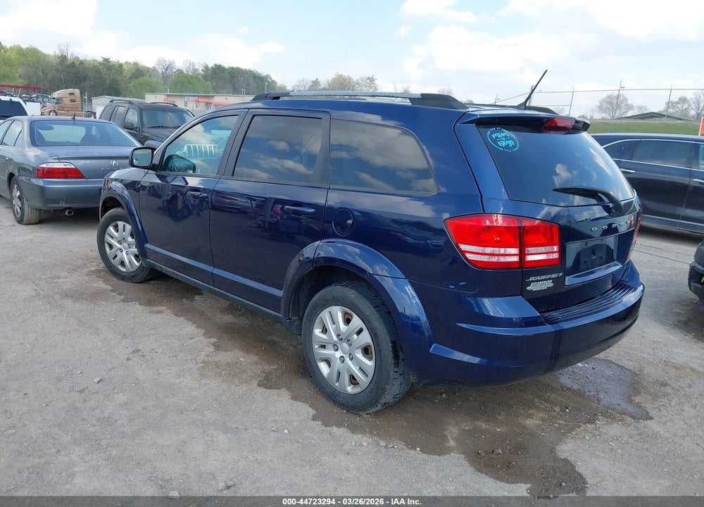 2018 DODGE JOURNEY SE VIN: 3C4PDCAB2JT382024