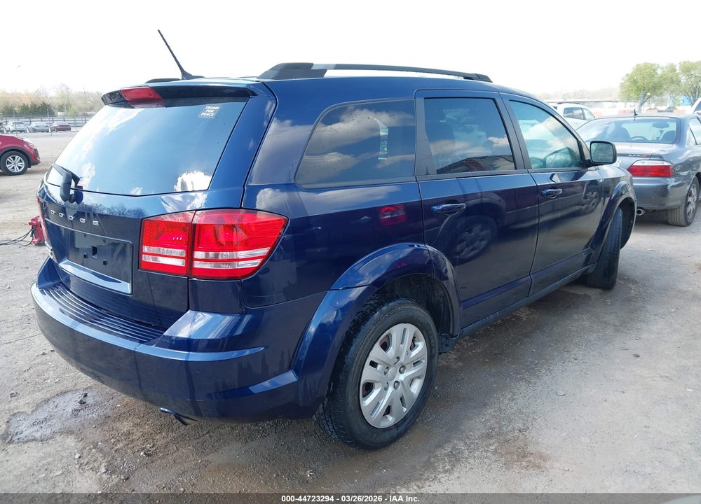 2018 DODGE JOURNEY SE VIN: 3C4PDCAB2JT382024