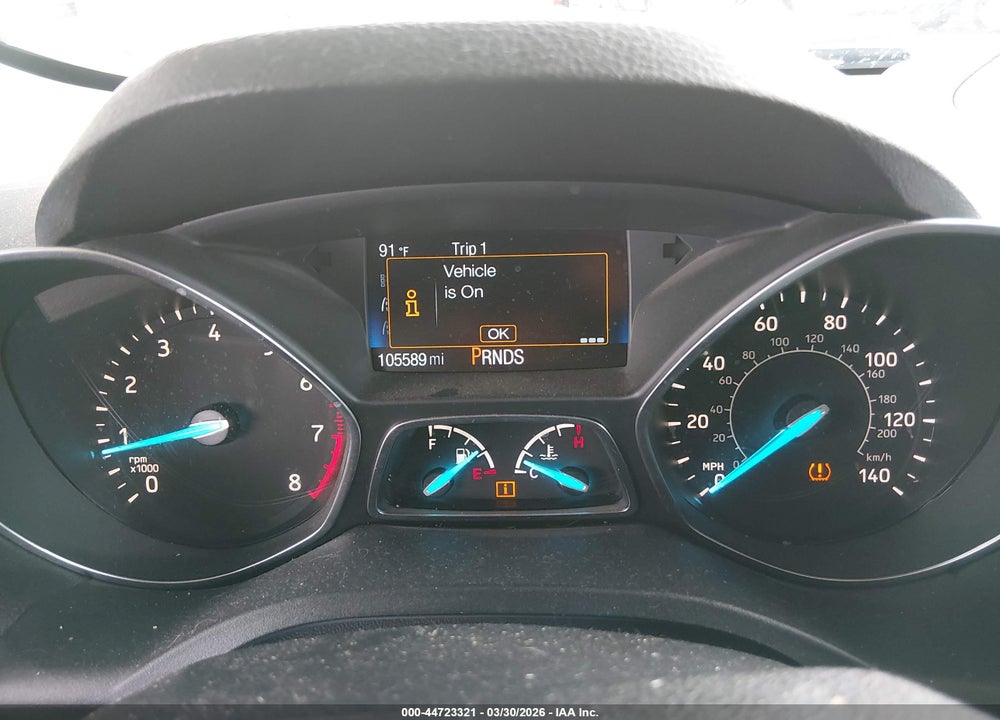 2018 FORD ESCAPE S VIN: 1FMCU0F70JUA72330