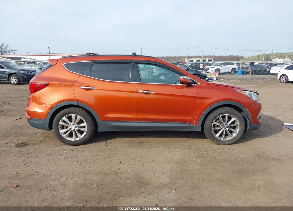 2017 HYUNDAI SANTA FE SPORT 2.0T VIN: 5XYZUDLAXHG485633