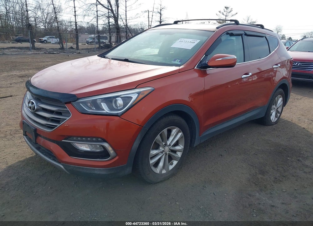 2017 HYUNDAI SANTA FE SPORT 2.0T VIN: 5XYZUDLAXHG485633
