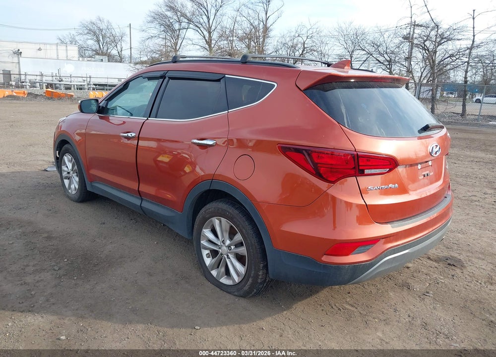 2017 HYUNDAI SANTA FE SPORT 2.0T VIN: 5XYZUDLAXHG485633