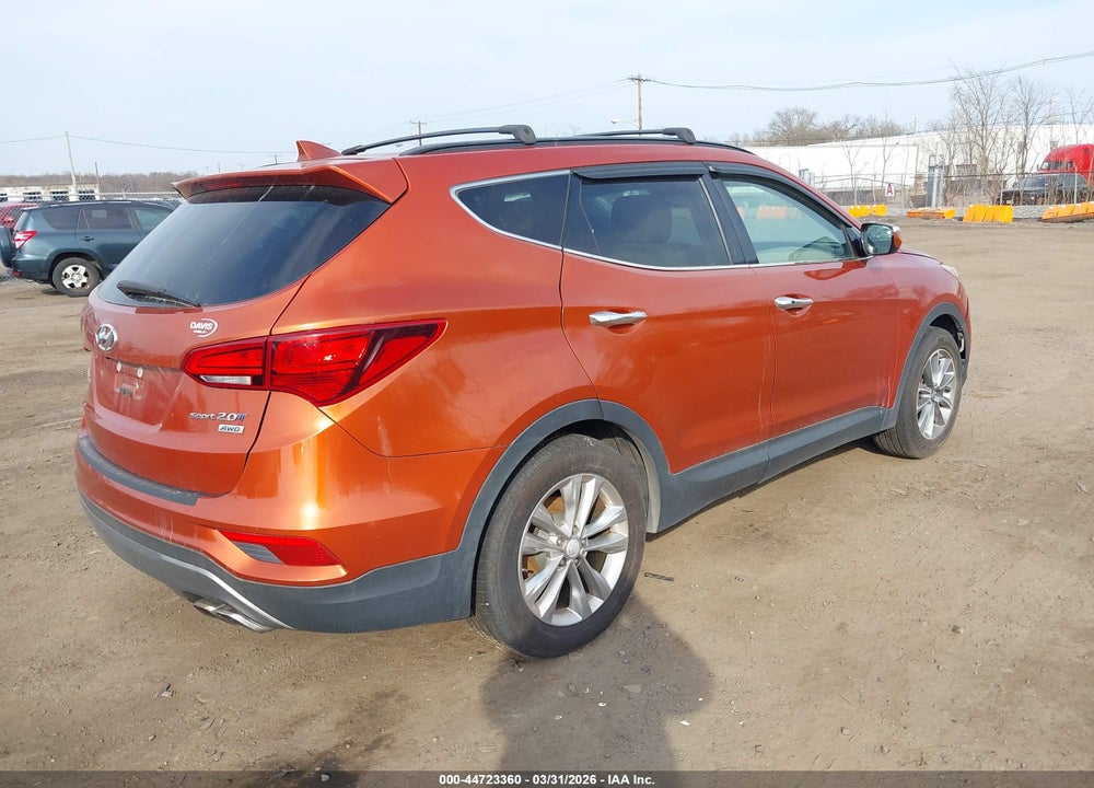 2017 HYUNDAI SANTA FE SPORT 2.0T VIN: 5XYZUDLAXHG485633