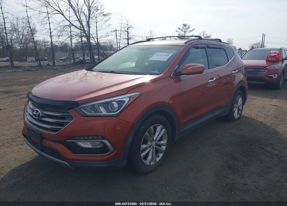 2017 HYUNDAI SANTA FE SPORT 2.0T VIN: 5XYZUDLAXHG485633