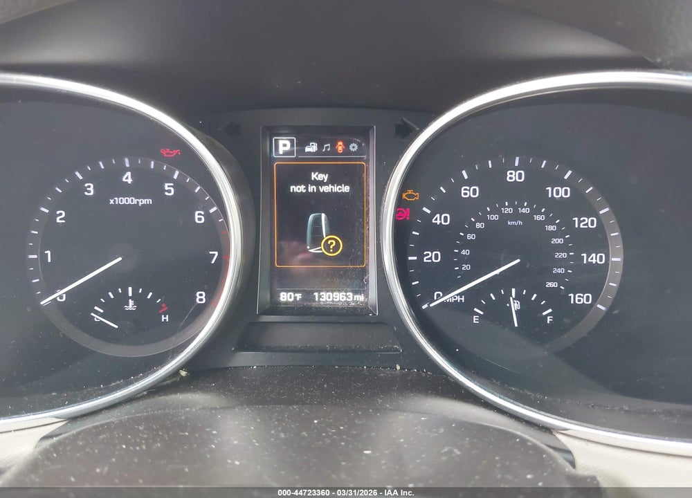 2017 HYUNDAI SANTA FE SPORT 2.0T VIN: 5XYZUDLAXHG485633