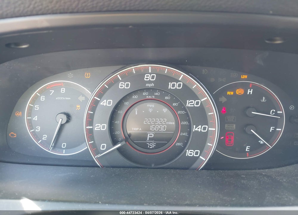 2014 HONDA ACCORD EX-L V-6 VIN: 1HGCT2B81EA002989