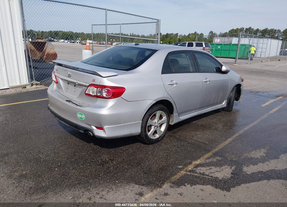 2011 TOYOTA COROLLA S VIN: 2T1BU4EE6BC635466