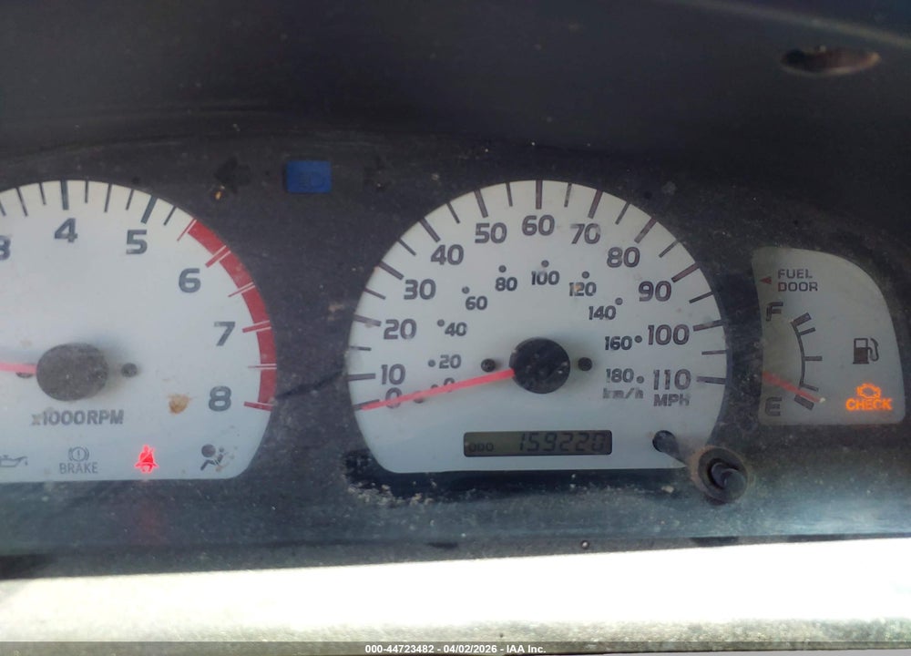 2004 TOYOTA TACOMA PRERUNNER V6 VIN: 5TEGN92N44Z450219