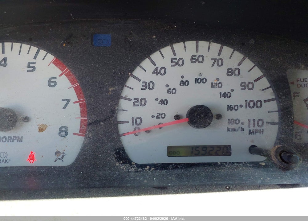 2004 TOYOTA TACOMA PRERUNNER V6 VIN: 5TEGN92N44Z450219