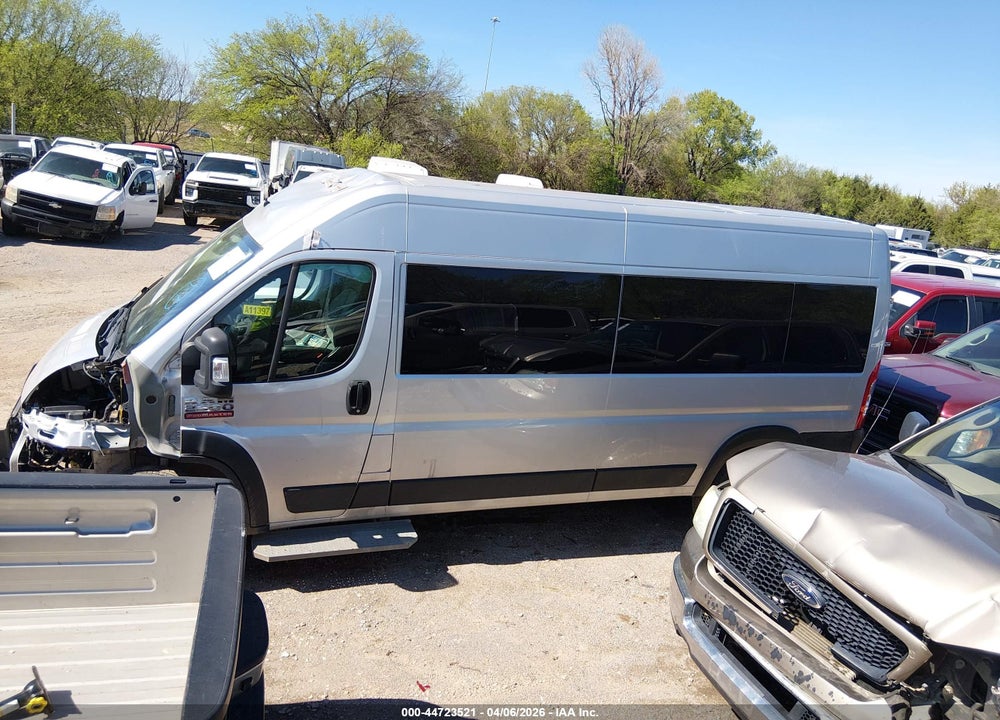 2020 RAM PROMASTER WINDOW VAN HIGH ROOF VIN: 3C6TRVPG3LE110028