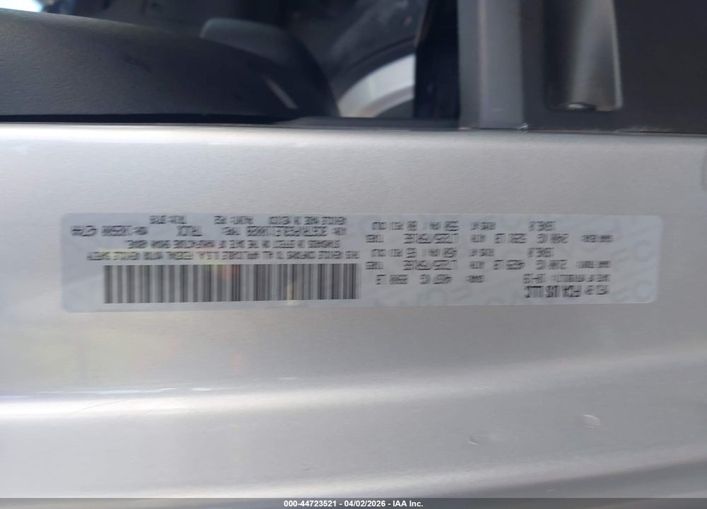 2020 RAM PROMASTER WINDOW VAN HIGH ROOF VIN: 3C6TRVPG3LE110028