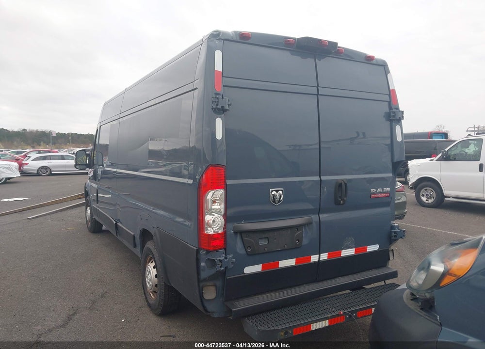 2020 RAM PROMASTER 3500 CARGO VAN HIGH ROOF 159 WB EXT VIN: 3C6URVJG8LE116890