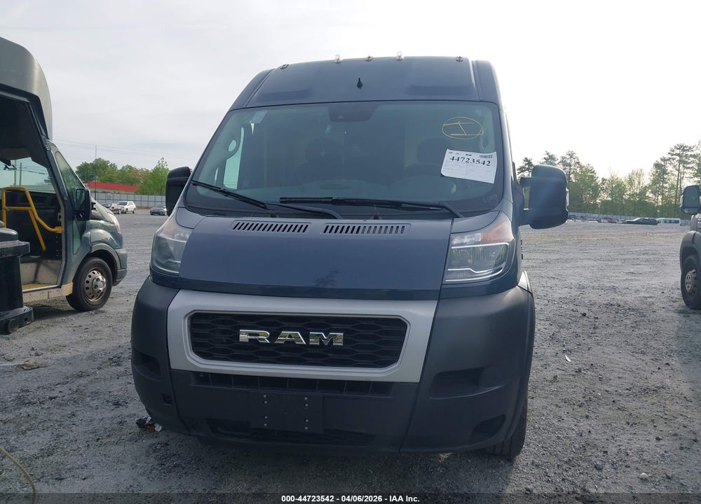 2021 RAM PROMASTER 3500 CARGO VAN HIGH ROOF 159 WB EXT VIN: 3C6MRVJG5ME556390
