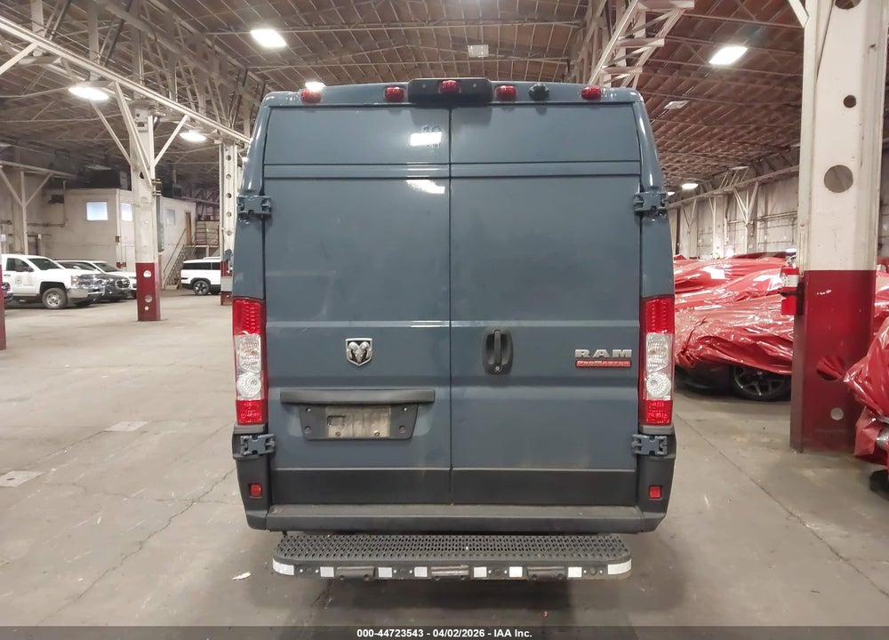 2021 RAM PROMASTER 3500 CARGO VAN HIGH ROOF 159 WB EXT VIN: 3C6MRVJG7ME562224