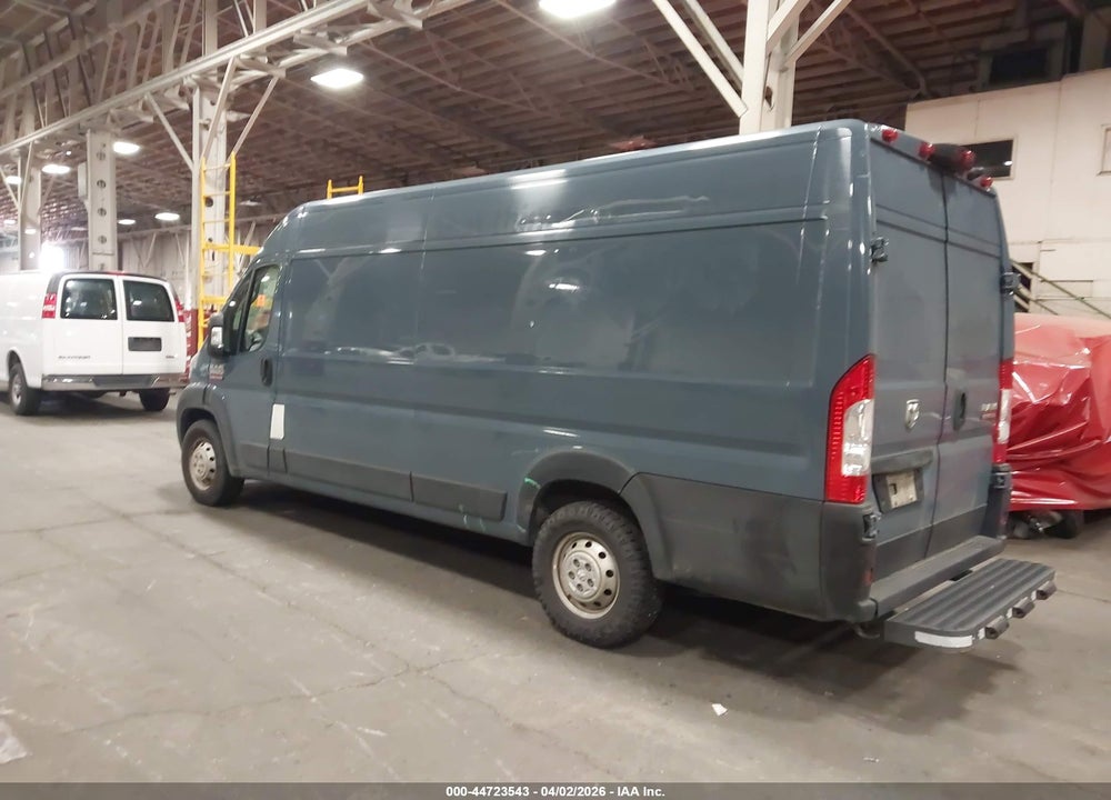 2021 RAM PROMASTER 3500 CARGO VAN HIGH ROOF 159 WB EXT VIN: 3C6MRVJG7ME562224