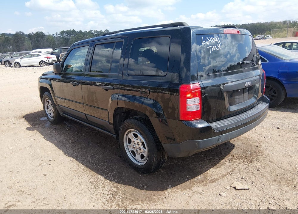 2012 JEEP PATRIOT SPORT VIN: 1C4NJPBA6CD664091