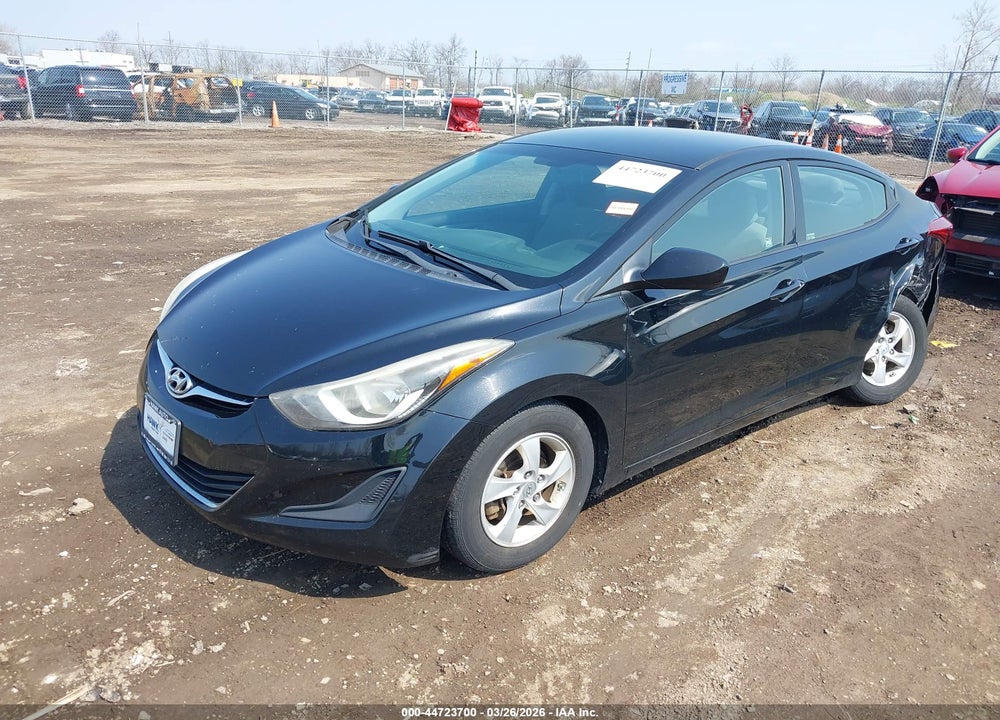 2014 HYUNDAI ELANTRA SE VIN: 5NPDH4AE9EH471070