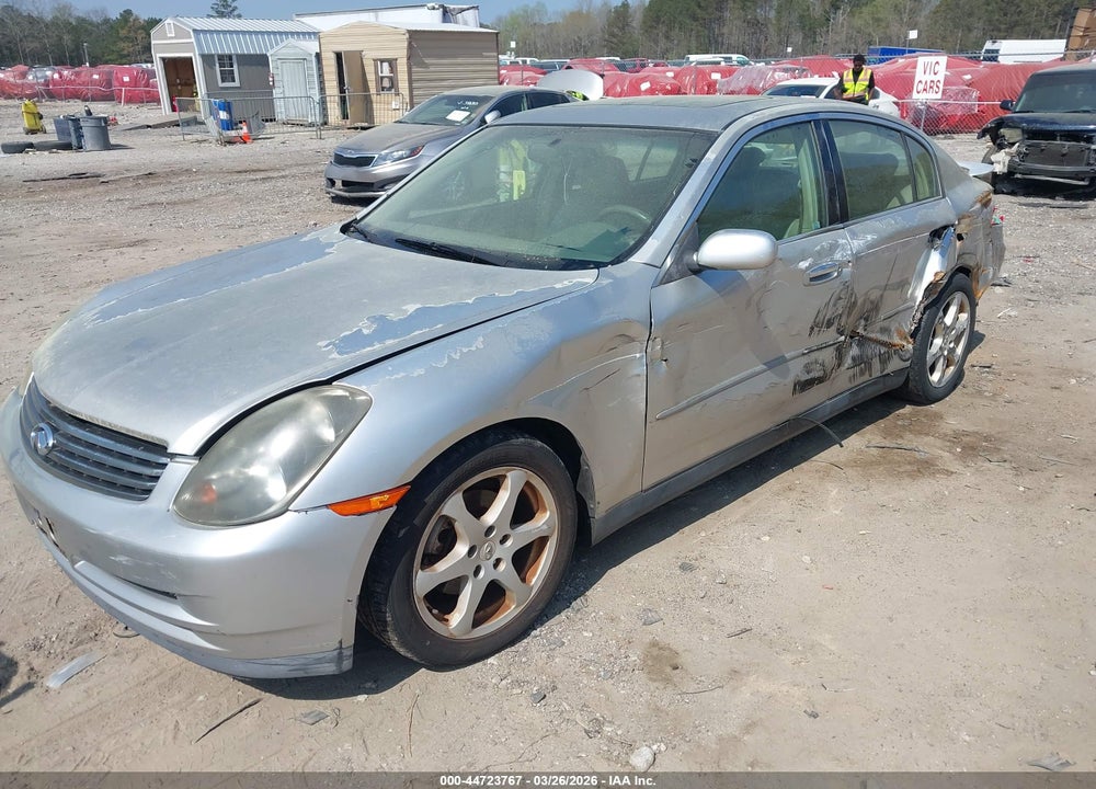 2003 INFINITI G35 LUXURY LEATHER VIN: JNKCV51E43M302540