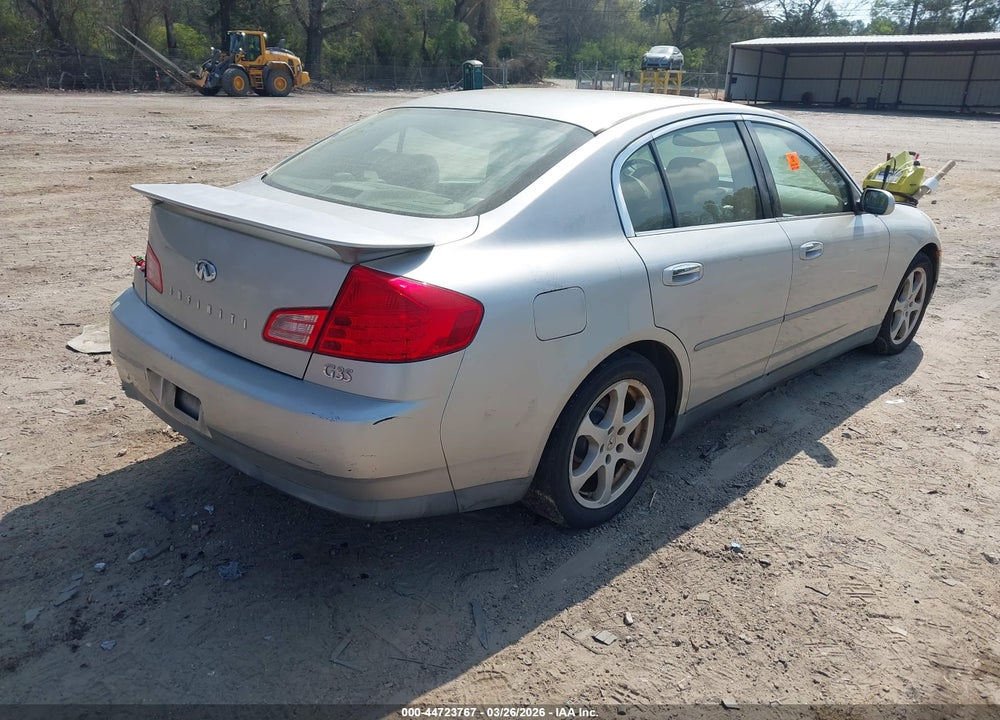 2003 INFINITI G35 LUXURY LEATHER VIN: JNKCV51E43M302540