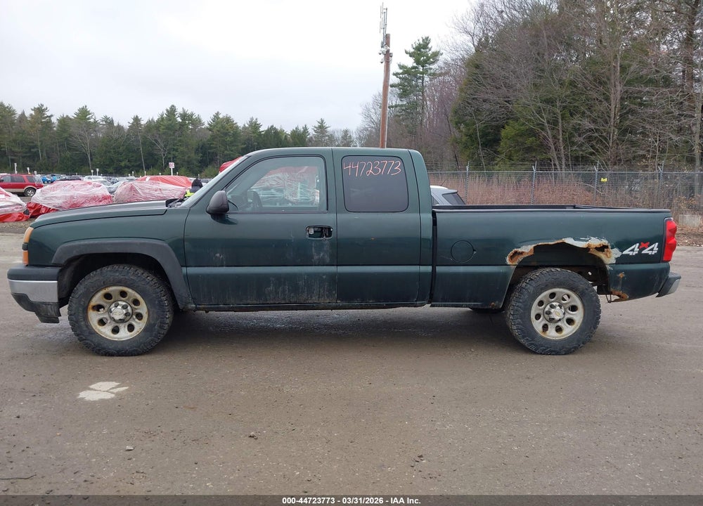 2007 CHEVROLET SILVERADO 1500 CLASSIC WORK TRUCK VIN: 1GCEK19V37Z131319