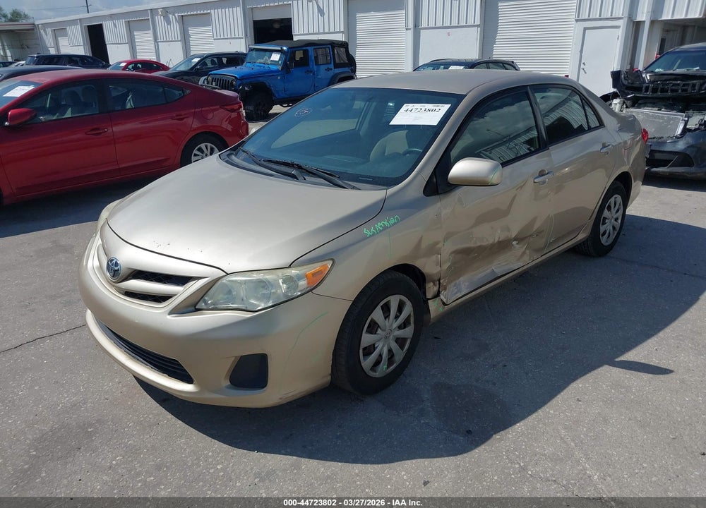 2011 TOYOTA COROLLA LE VIN: JTDBU4EE8B9149845