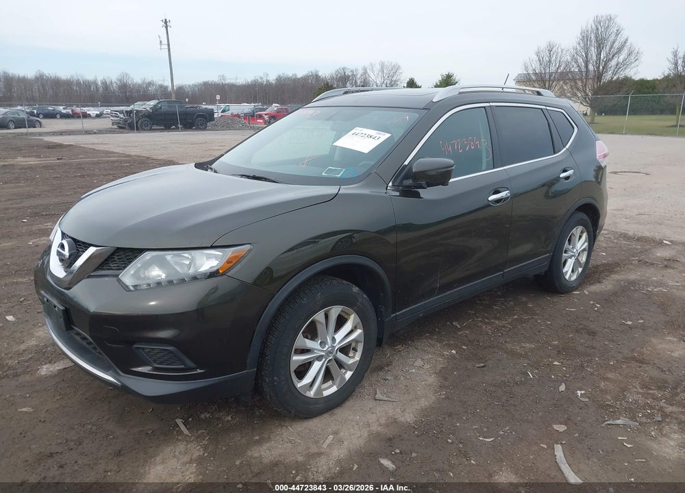2016 NISSAN ROGUE SV VIN: 5N1AT2MV6GC920779