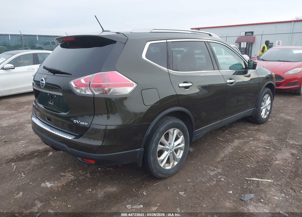 2016 NISSAN ROGUE SV VIN: 5N1AT2MV6GC920779