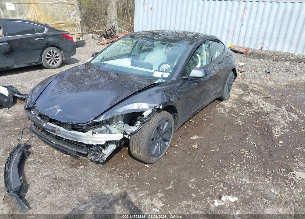 2025 TESLA MODEL 3 LONG RANGE REAR-WHEEL DRIVE/STANDARD REAR-WHEEL DRIVE VIN: 5YJ3E1EA1SF020204